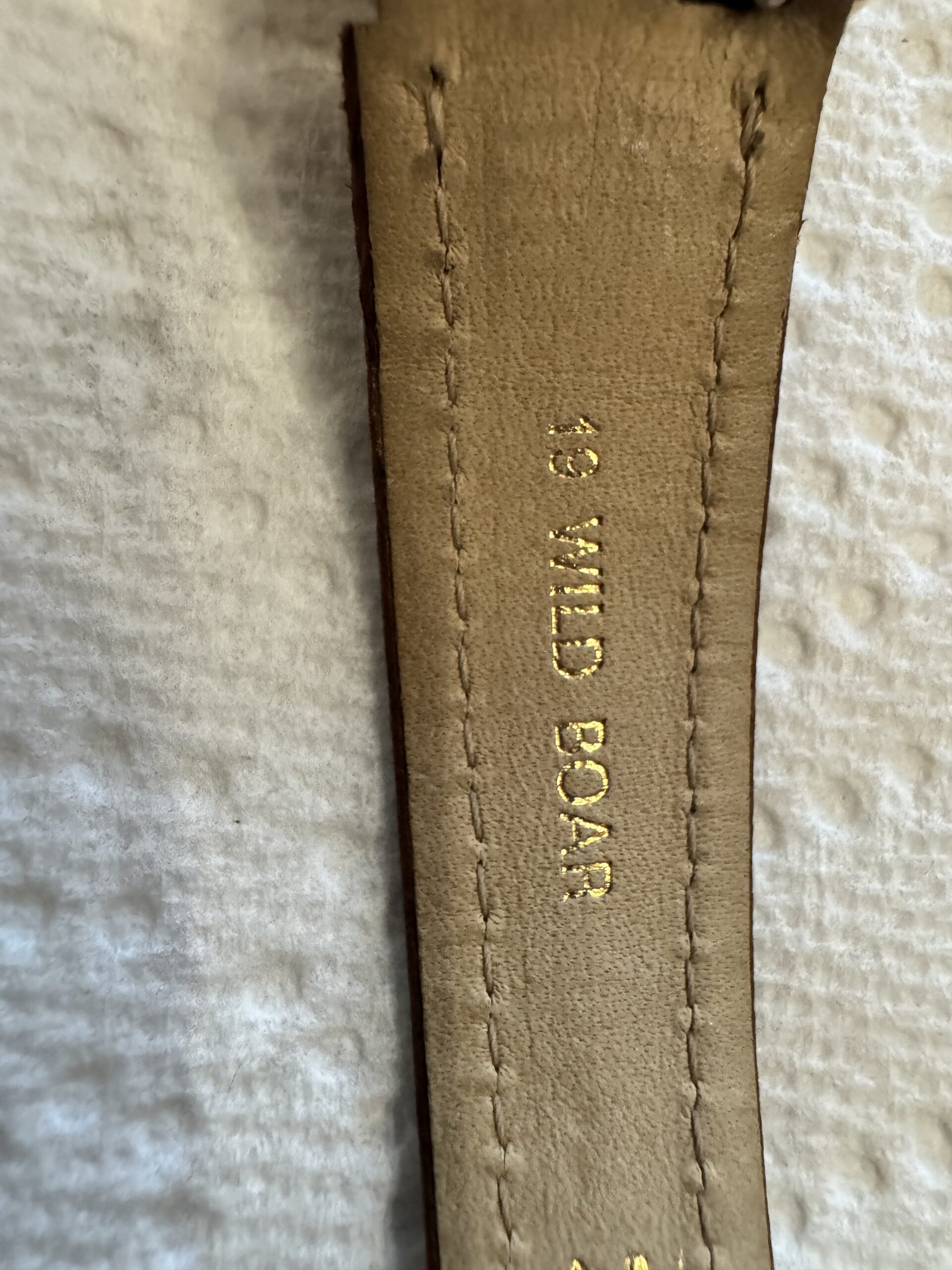 Wild Boar Watch Strap